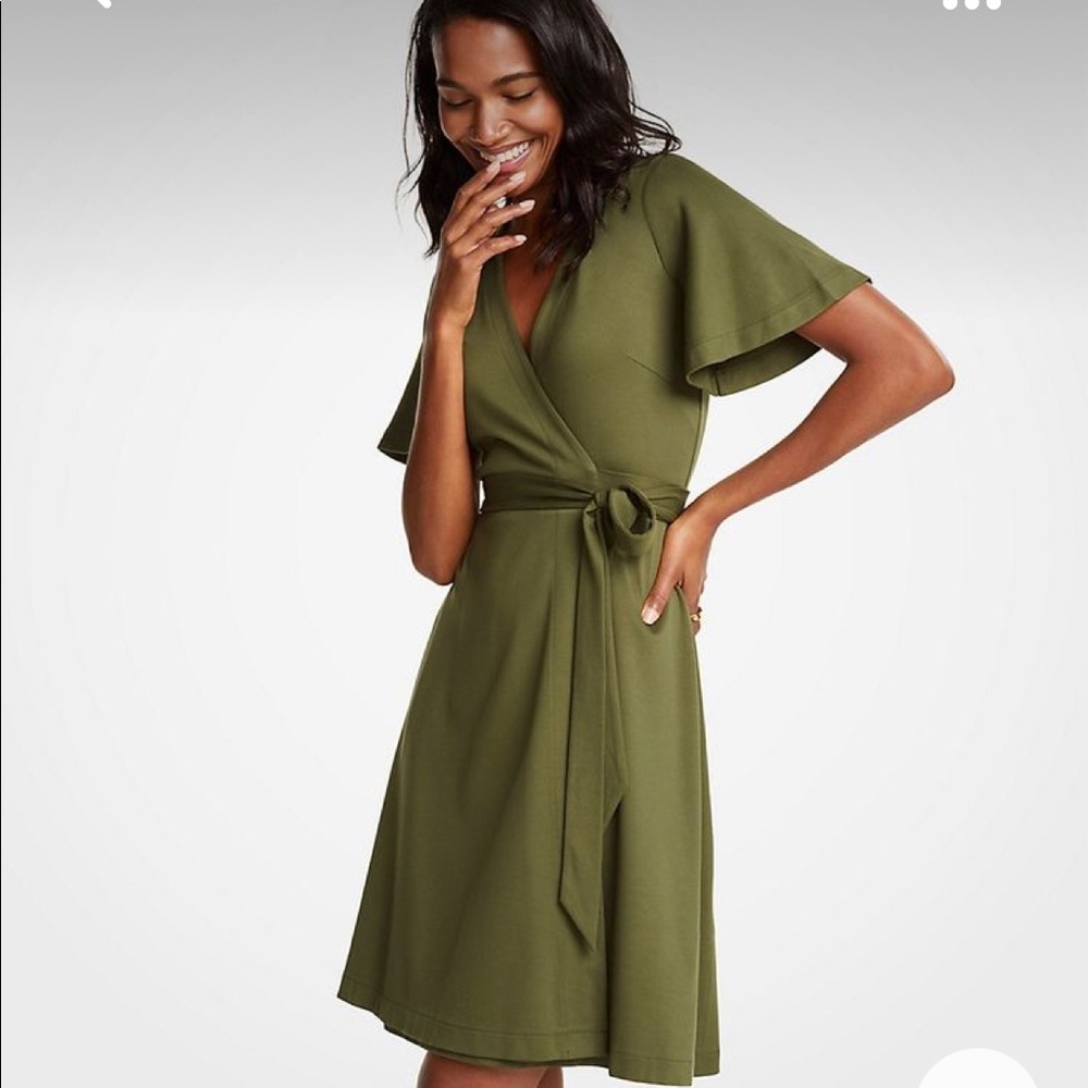Ann Taylor wrap dress
